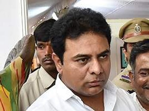 TRS leader KT Rama Rao. (File photo)