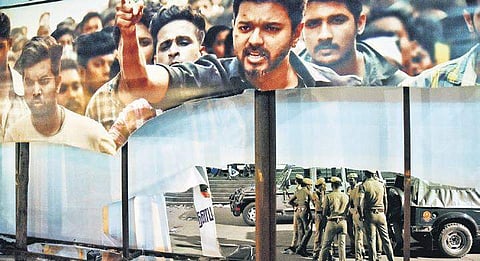 DMK mum as parties vent ire against Vijay-starrer Sarkar
