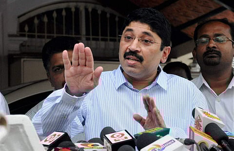 Former Union Telecom Minister Dayanidhi Maran (File | PTI)