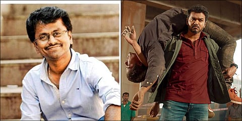 Film director AR Murugadoss; a still of Vijay from 'Sarkar'. (Photos | File)