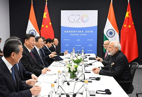 World leaders at the G-20 summit. (Photo | twitter)