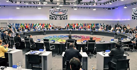 G-20 summit in Argentina. (Twitter image @MEAIndia)