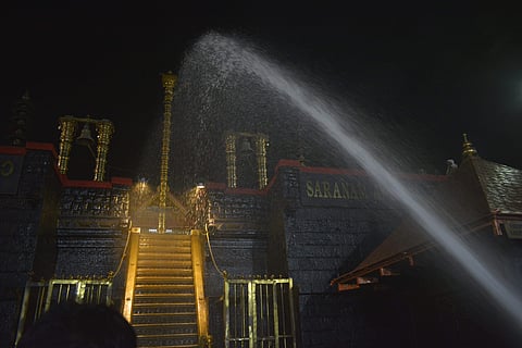 Devotees looking to offer Padi pooja at the Sabarimala Lord Ayyappa Temple may have to wait 17 years to do so (Photo | EPS)