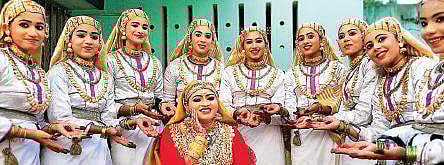 National High School in Perumbavoor got the third prize with A grade in the oppana competition