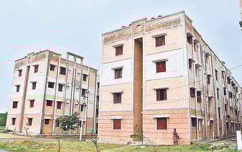Tamil Nadu Slum Clearance Board’s tenement photo used for representative purpose (Photo | EPS)