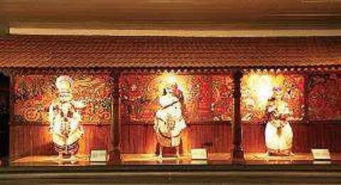 Traditional art forms of Kerala feature in the renovated domestic terminal of Kochi airport, which will be inaugurated on Wednesday | Express