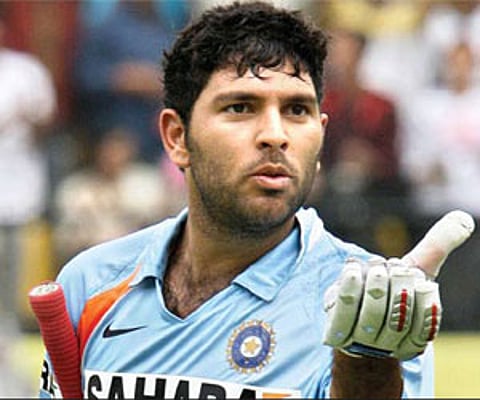 Yuvraj Singh . (Photo | PTI)