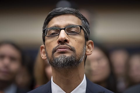 Google CEO Sundar Pichai appears before the House Judiciary Committee to be questioned about the internet giant's privacy security and data collection, on Capitol Hill in Washington, Tuesday, Dec. 11, 2018. (Photo: AP)
