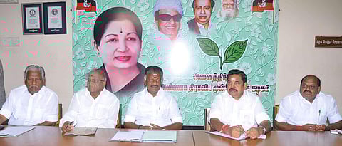 Chief Minister TN Chief Minister Edapaddi K Palaniswami and Deputy CM O Panneerselvam (Photo | EPS)