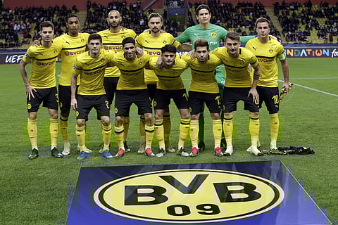 Borussia Dortmund football team (Photo | AP)