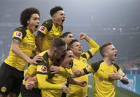 Borussia Dortmund finished level on points with Atletico in Group A and sealed top spot thanks to a better goal difference (Photo | AP)