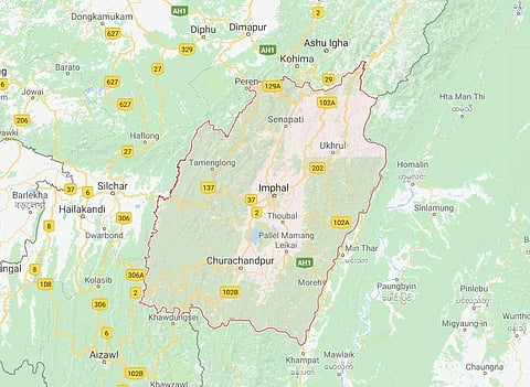 Manipur (Google map)