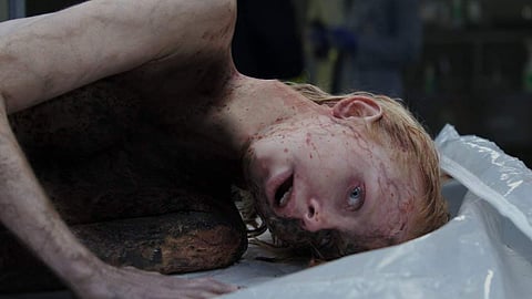 a still from 'The Possession of Hannah Grace'. (Photo | YouTube Screengrab)