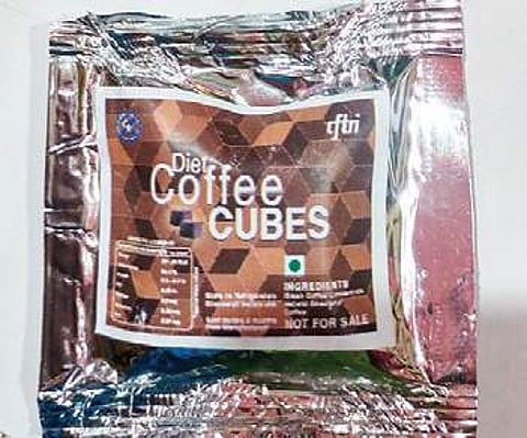 A coffee cube sachet | Express