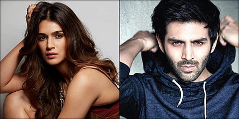 Kriti Sanon and Kartik Aryan.