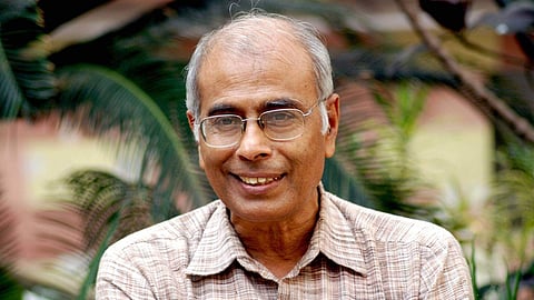 Slained rationalist Narendra Dabholkar (File photo)