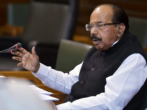 Senior Congress leader Veerappa Moily (File Photo | PTI)