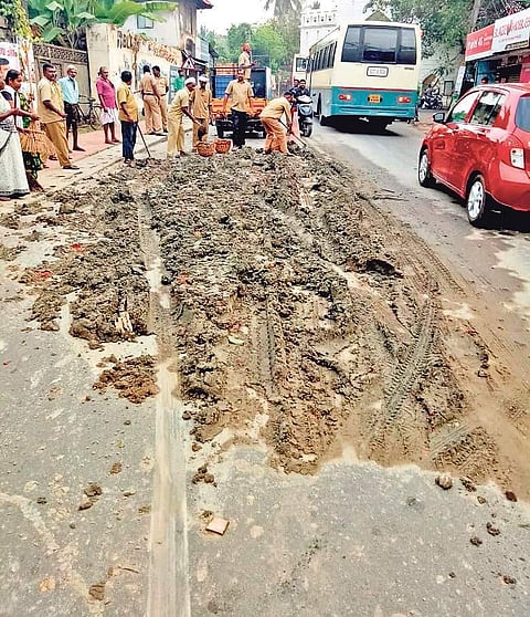 The sanitation drive which has kicked off in various parts of the city Express