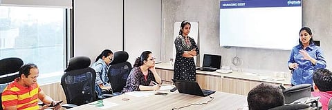 The workshop was targeted towards individuals between the age group 35-55