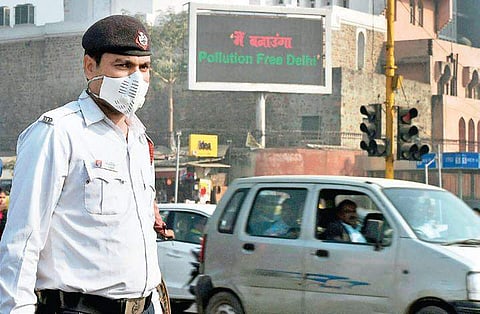 Pollution has been on the rise in Delhi since October this year. (Photo| EPS)