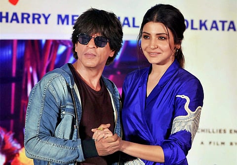 Bollywood actors Shah Rukh Khan and Anushka Sharma (File | PTI)