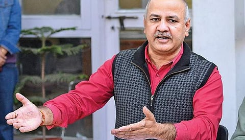 Delhi education minister Manish Sisodia in New Delhi. | NAVEEN KUMAR