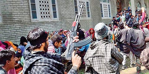 The active life of a militant is considered to be the time period between his joining a militant group and his death or capture, according to security forces | pti