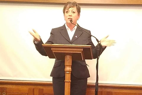 British Suicide Prevention Minister Jackie Doyle PRice (Facebook/ Jackie Doyle Price)