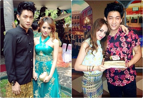 Riefian Fajarsyah and wife. (Photo | FB)