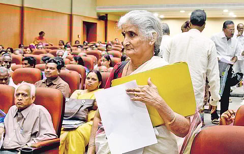 Image of a pensioner used for representational purpose. (File Photo | EPS)