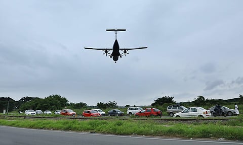 INS Garuda Airport at Southern Naval Command in Kochi. (Photo | EPS)