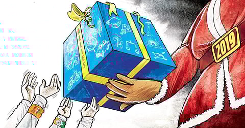 2019 Lok Sabha polls (Illustration | Amit Bandre)