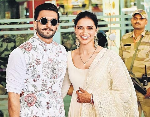 Actors Ranveer Singh and Deepika Padukone (File | EPS)