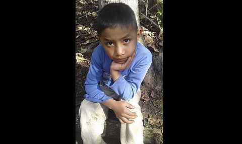 Felipe Gomez Alonzo, the 8-year-old Guatemalan kid who died in US custody. (Photo | AP)