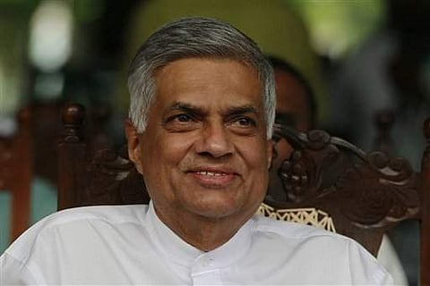Sri Lanka Prime Minister and UNP leader Ranil Wickremesinghe (Photo | AP)