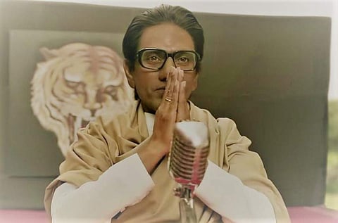 A still from Nawazuddin Siddiqui-starrer 'Thackeray'. (Photo | YouTube Screengrab)