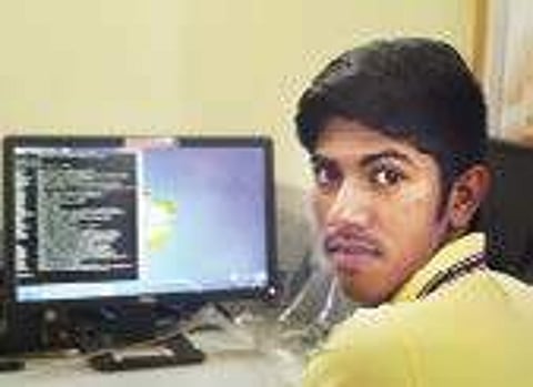 Developing his love for coding games