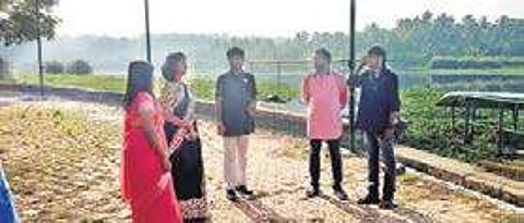 Participants of the Thiruvananthapuram Lake Safari