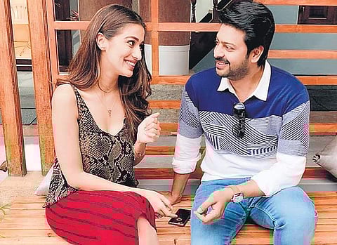 Actors Srikanth and Raai Laxmi