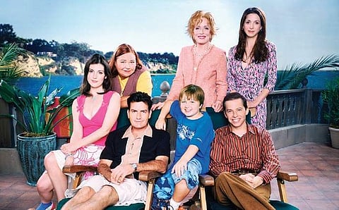 A still from 'Two And A Half Men'.
