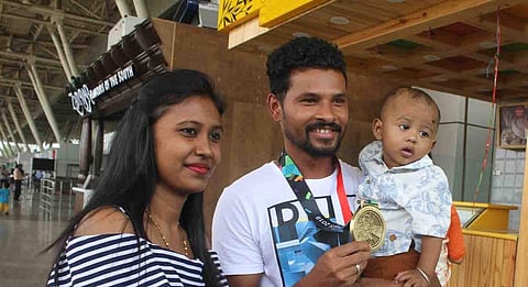 Asian Games bronze medal winner hockey player Birendra Lakra. (File | EPS)