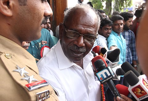 Kerala Electricity minister M M Mani. (File photo | EPS)
