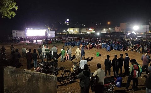 The hockey ground in Koraput is mostly used for outdoor events