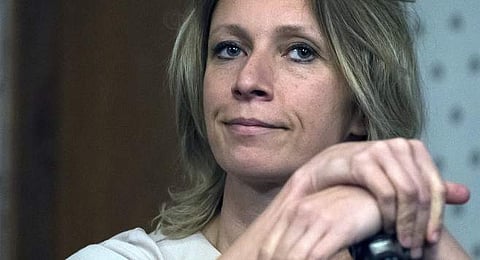 foreign ministry spokeswoman Maria Zakharova (File | AP)