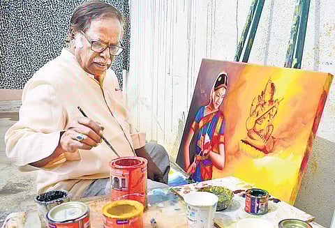 Flex ban leaves film Cut-out artist looking for alternate canvas