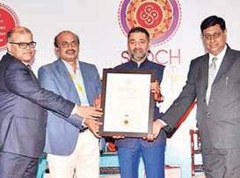 Andhra Pradesh Power Generation Corporation won two Skoch awards.