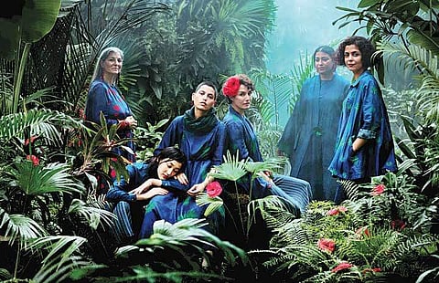 The brand’s latest line, called Midnight Wonderland, marks Aparna’s return to the fashion world as a standalone designer