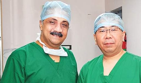 Dr Ramesh Natarajan and Dr Takahide Suzuki