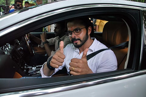 Former India cricketer S Sreesanth. (File EPS | Shijith)