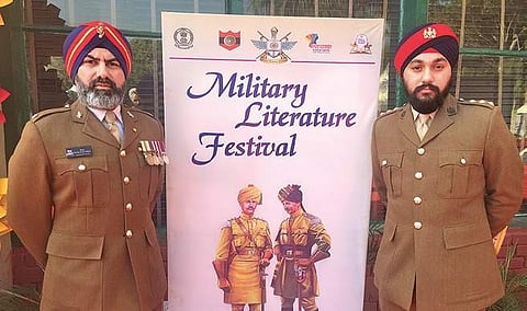 Major Sartaj Singh Gogana (left) and Captain J.Singh Sahol | EXPRESS